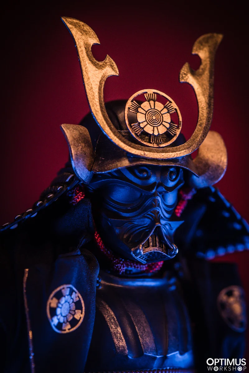 TOYSDAO TD-02 1/6 японский Череп Темный воин Коллекция Черный Самурай Дарт Вейдер фигурка Коллекционная модель игрушки