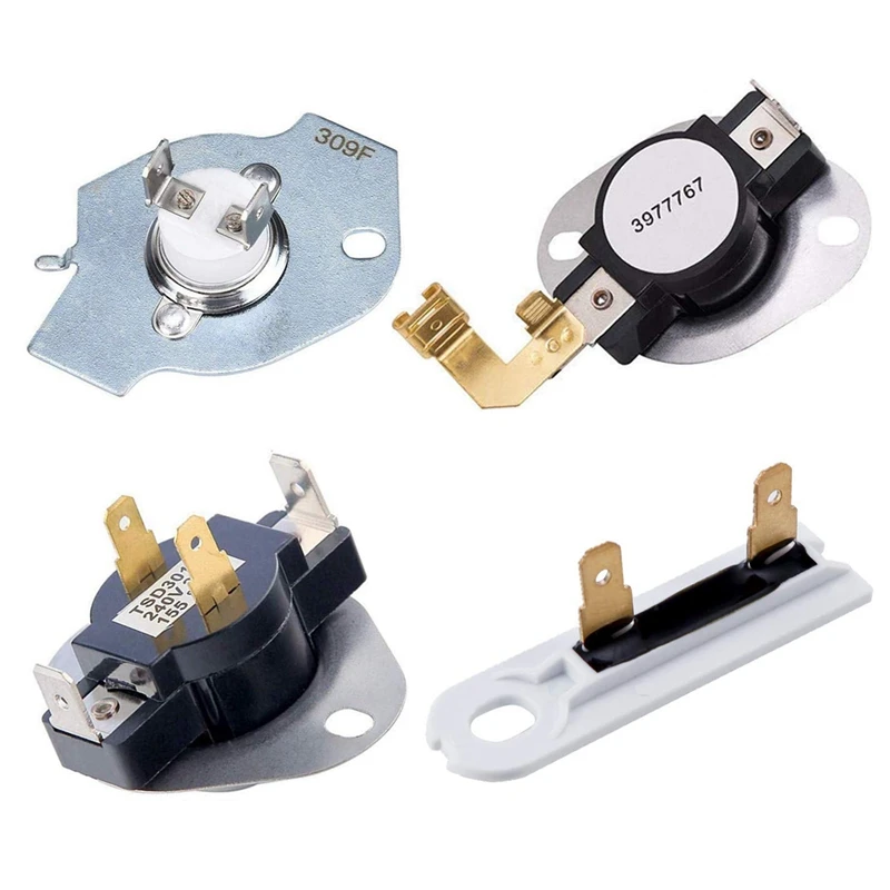 

Dryer Replacement Kit 3387134 High-Limit Thermostat 3392519 Dryer Thermal Fuse 3977393 Thermal Cut-Off Switch 3977767 Cycling Th