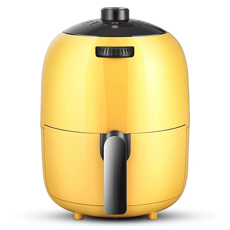 Household Air Fryer Portable Smart Fries Maker 2L Large Capacity Multifunctional Low Smoke Oven Electric Fryer 2