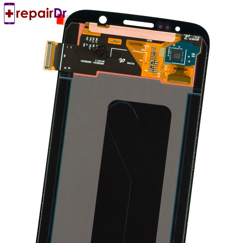 AMOLED ЖК-для samsung Galaxy S6 G920 G920F G920FD ЖК-дисплей с сенсорным экраном дигитайзер в сборе с рамкой для samsung S6 Lcd