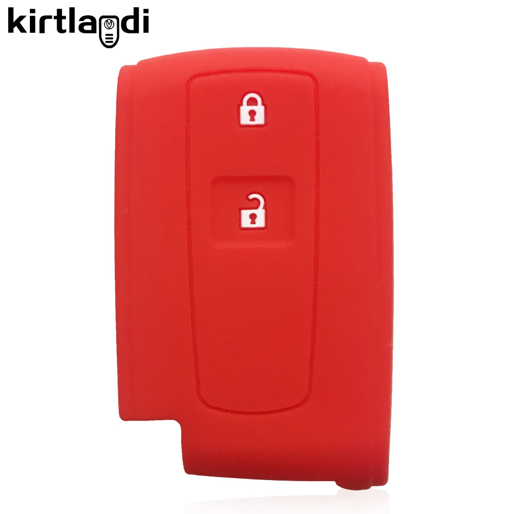 Silicone Car Key Fob Cover Case Shell Set for TOYOTA Corolla Verso 2004 2006 2007 Prius Gen 20 2005 2008 Remote Key Accessories key case key case cover car key shell remote control case cover flip key fob shell