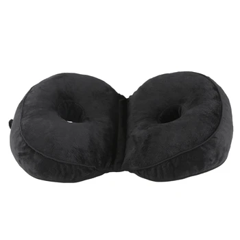 

Retail Multifunctional Dual Comfort Seat Cushion Hip Lift Seat Cushion Beautiful Butt Seat Cushion Comfy for Home Black