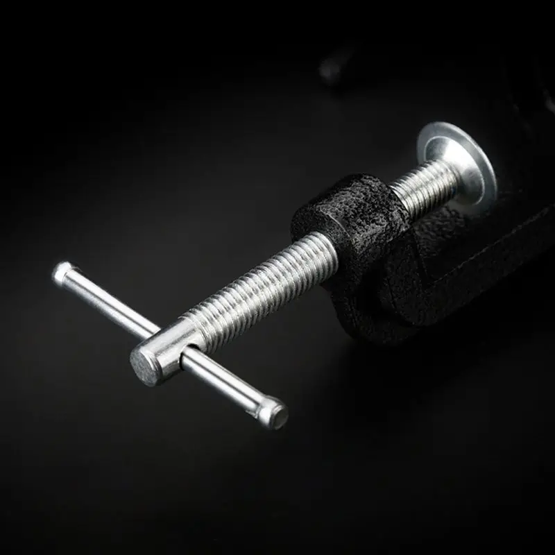 

Table Light Mechanical Clamp-on Bench Table Vise 360 Degree Cast Iron Repair X3UC