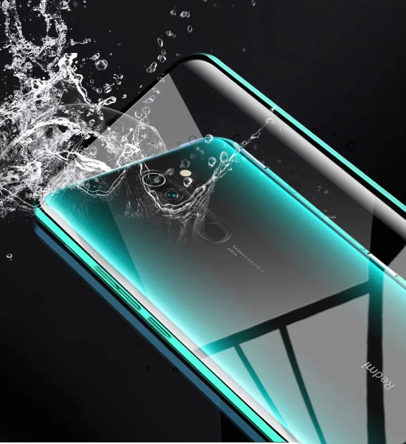 Для Xiaomi Redmi Note 8T чехол 360 магнитный двухсторонний чехол из закаленного стекла с металлической рамкой для Redmi 8 8A Note 8 Pro Чехол