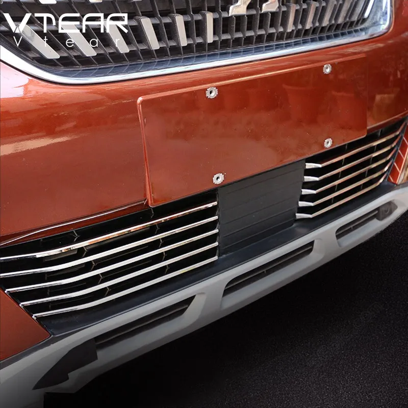 Vtear для peugeot пежо 3008 3008GT аксессуары внешней решетки радиатора автомобиля накладка
