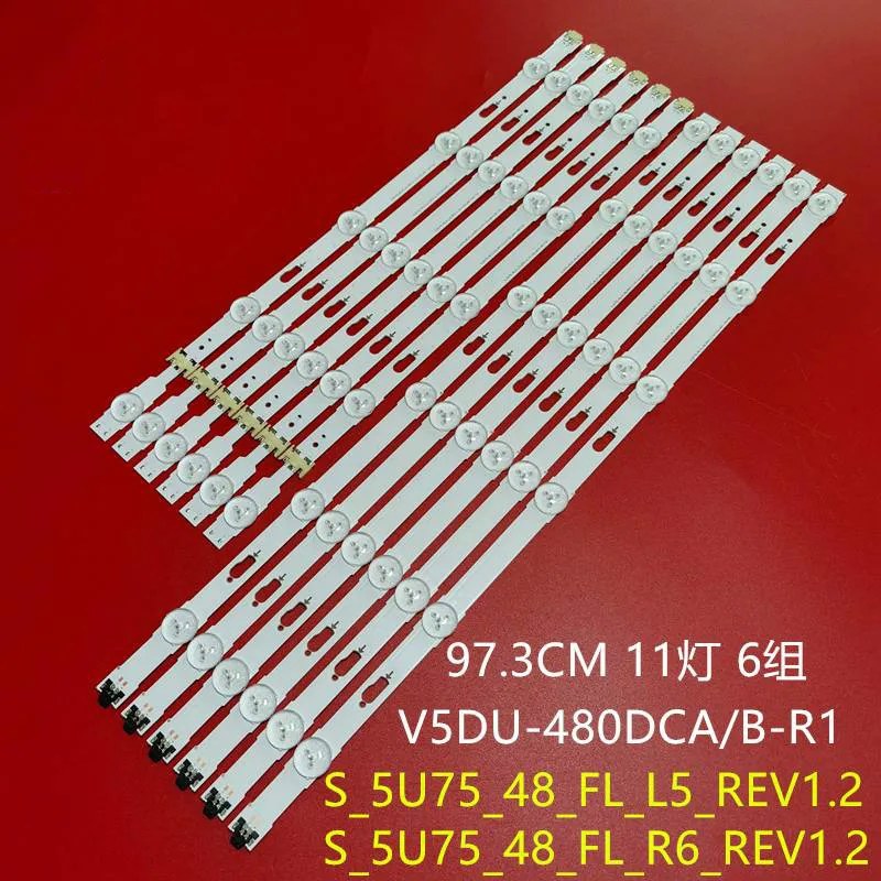 Новая светодиодная лента для подсветки samsung UA48JU6060 UE48JU6475 UE48JU6512 UE48JU6515 UE48JU6530 UE48JU6495