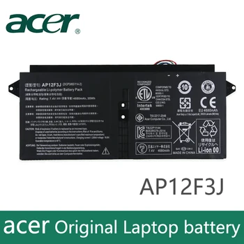 

Original Laptop battery For Acer Aspire 13.3" Ultrabook S7 S7-391 2ICP3/65/114-2 AP12F3J 7.4V 4680mAh/35WH AP12F3J