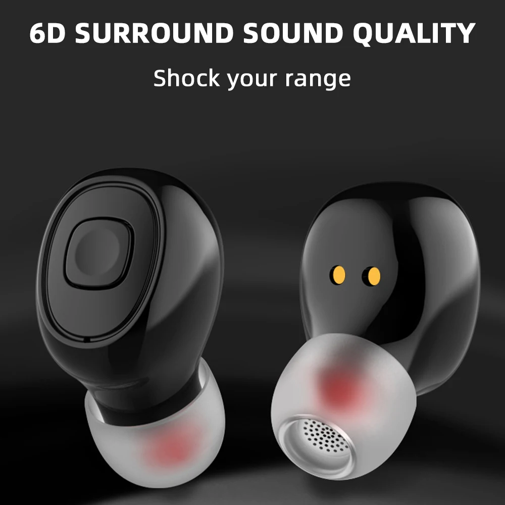 FDBRO Xi10s с 3000 мАч зарядным устройством бинауральные наушники TWS Bluetooth 5,0 беспроводные наушники Водонепроницаемая гарнитура с шумоподавлением