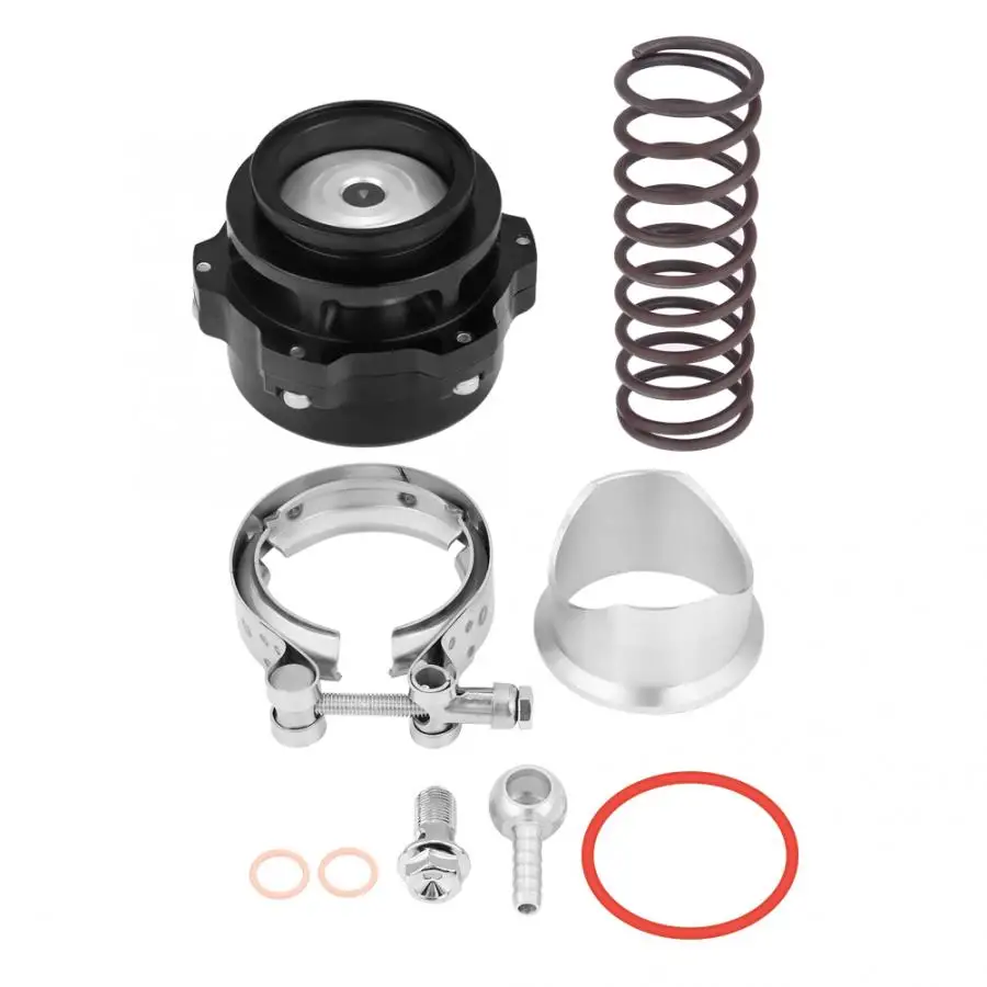 Actuator Ball Valve Aluminum Alloy Universal 50mm/2inch Car Blow Off BOV Kit with Adapter Spring Electric Magnetic | Обустройство