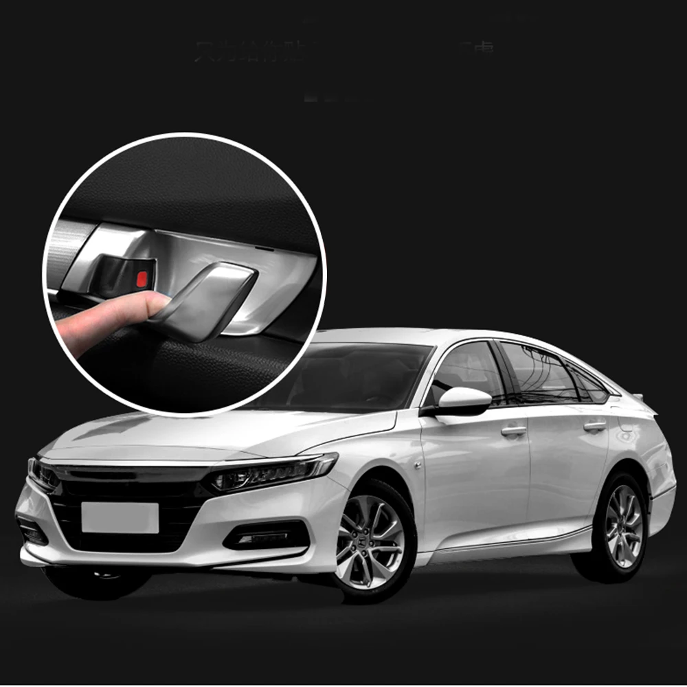 4 шт., манжеты для внутренней двери автомобиля, отделка для Honda Accord 10, 10,, авто наклейки для дверного кармана, аксессуары для стайлинга автомобиля