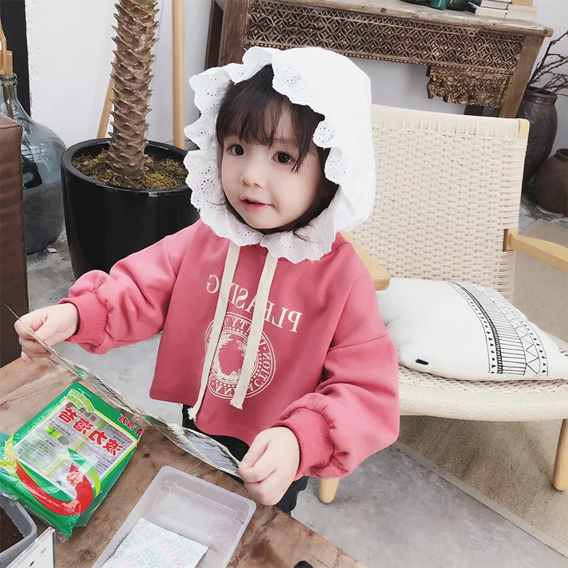 Girls Hoodies Autumn Winter Thicken Hooded Sweatshirts for Girls Kids Clothing Casual Printing Toddler Baby Pullover 2 3 4 5 6 Y