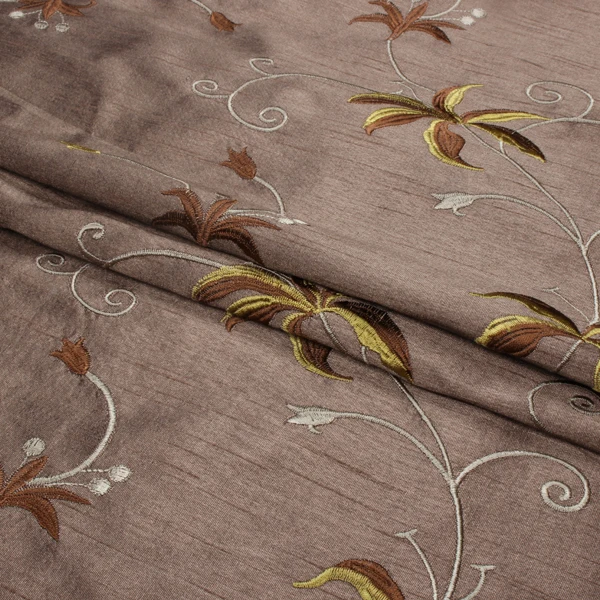 

Man Silk Embroidered Douppioni Silk Fabrics Composite Doupion Embroidered Fabrics Doupion Silk Composite