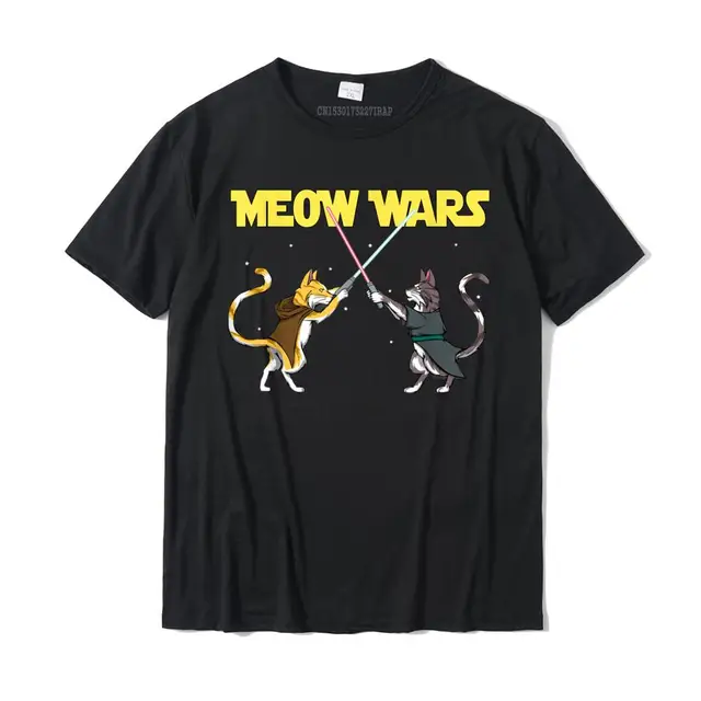 Meow Wars Funny Gifts For Cats Lovers T 