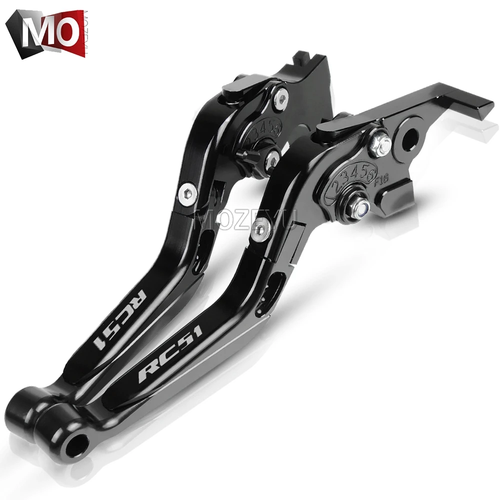 Аксессуары для мотоциклов ЧПУ Регулируемые сцепные рычаги для Honda RC51/RVT1000 SP-1/SP-2 2000-2006 2001 2002 2003 2004 2005
