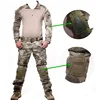 Military Uniform Multicam Army Combat Shirt Uniform Tactical Pants with Knee Pads Camouflage Suit Hunting Clothes ► Photo 2/6