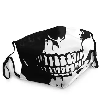

Human Skull Adult Reusable Face Mask Pattern Dustproof Mask Protection Cover Respirator Mouth Muffle