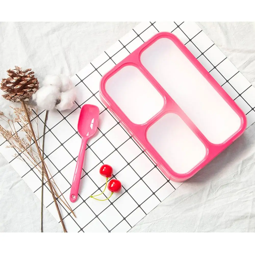 Bento Ланч-бокс упаковка для закуски подготовительные контейнеры многоразовые Отсеки Пластиковые разделенные контейнеры для хранения еды герметичные коробки