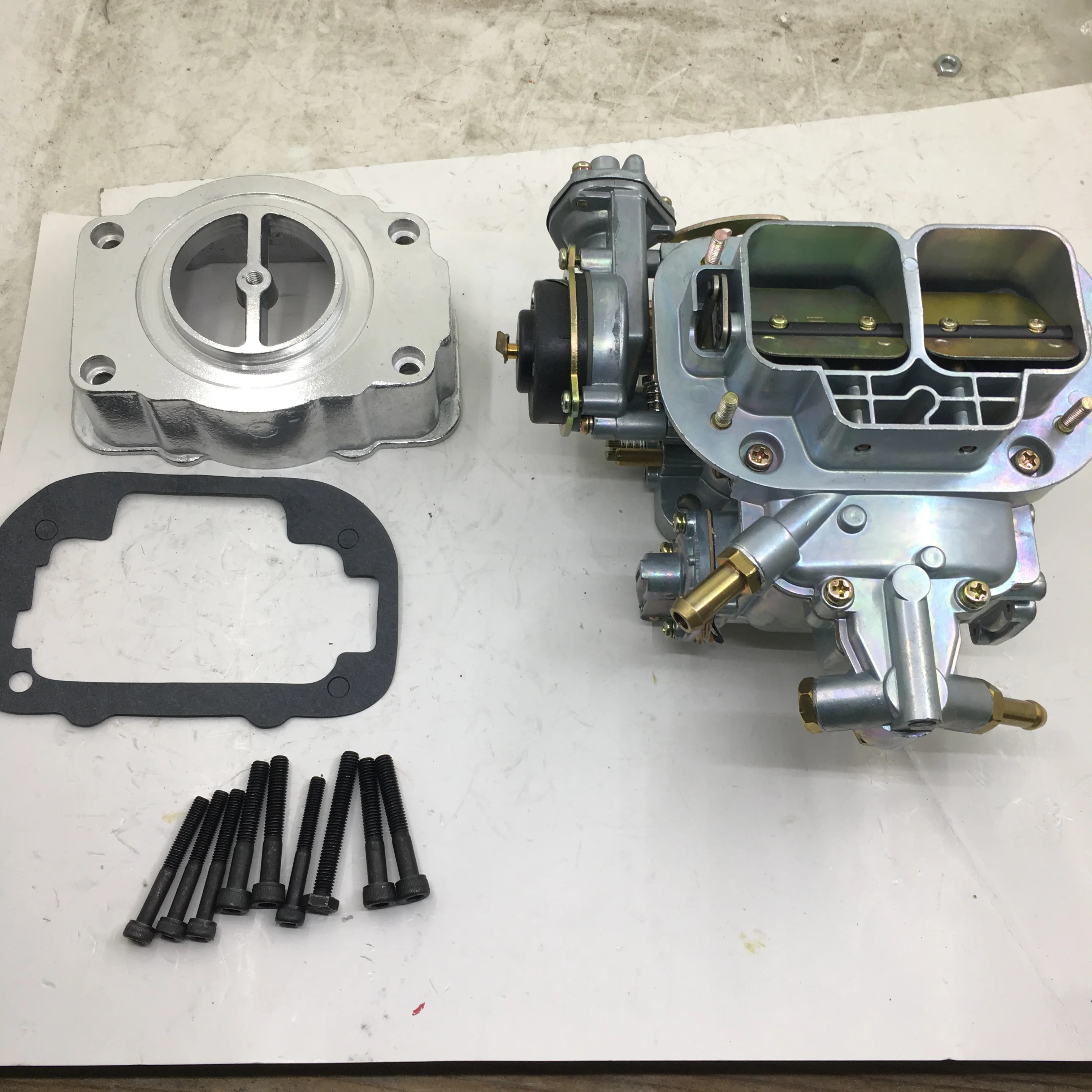 SherryBerg fajs EMPI Weber Carburetor carb carburettor 38dges 38x38 38mm dgas air filter adapter for toyota Suzuki Samurai | Автомобили и