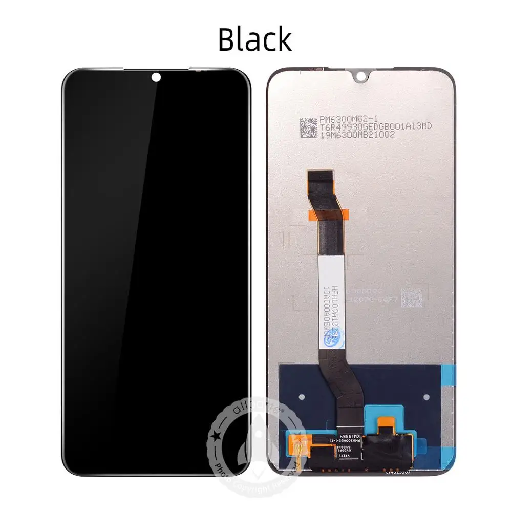 Для Xiaomi Redmi note 8 note8 ЖК-дисплей кодирующий преобразователь сенсорного экрана в сборе запасные части для Redmi note 8 pro lcd - Цвет: Note 8 No Frame