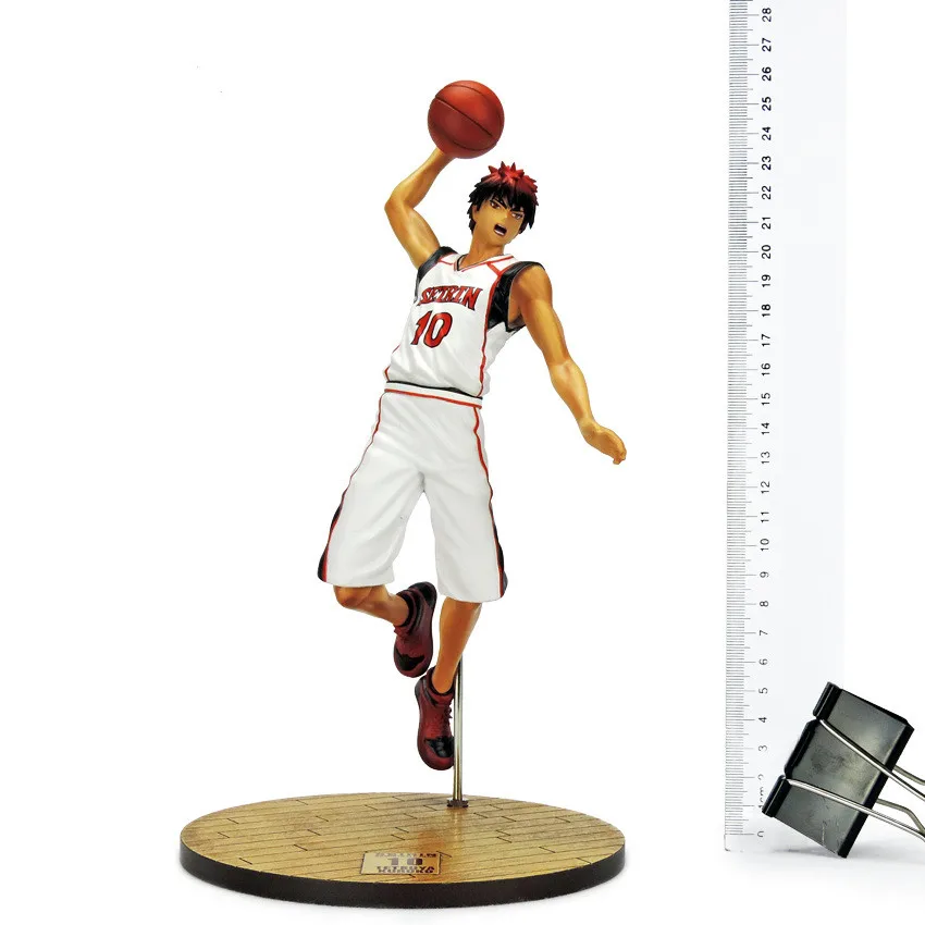 24 см Новое поступление японского аниме Куроко Баскетбол Кагами Тайга Tetsuya Kuroko ПВХ фигурка Коллекционная модель игрушки lelakaya