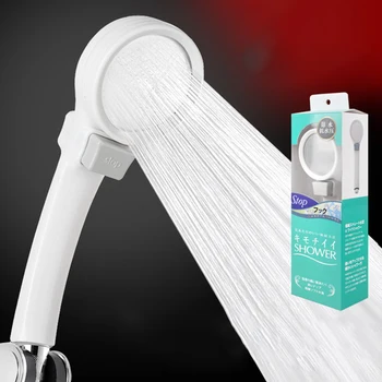 

1pc 215x75mm Shower Head Faucets Panel Chrome High Pressure Bathroom Accessories