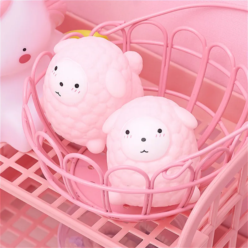 1 шт. милые сжимающаяся игрушка новизны забавные животные игрушки партия