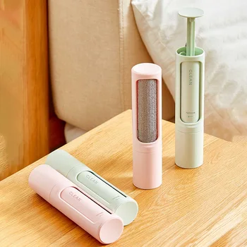 

1pcs Rotating Cylindrical Hair Removal Brush Sofa Bed Sheet Sweater Shaving Ball Epilator Pet Bed Cleaning Tool Hair Cleaner
