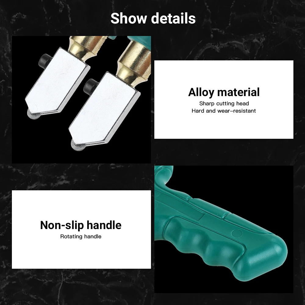 High-Strength Glass Cutter Tile Handheld Multi-Function Portable Opener Home Tile Cutter Diamond Cutting Hand Tools 2