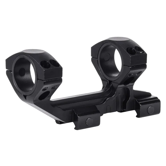 Montatura Ottica HWZ Tactical Per AR15/M4 - Anelli QD 25mm/30mm, Base RMR, Alluminio, Con Livella A Bolla