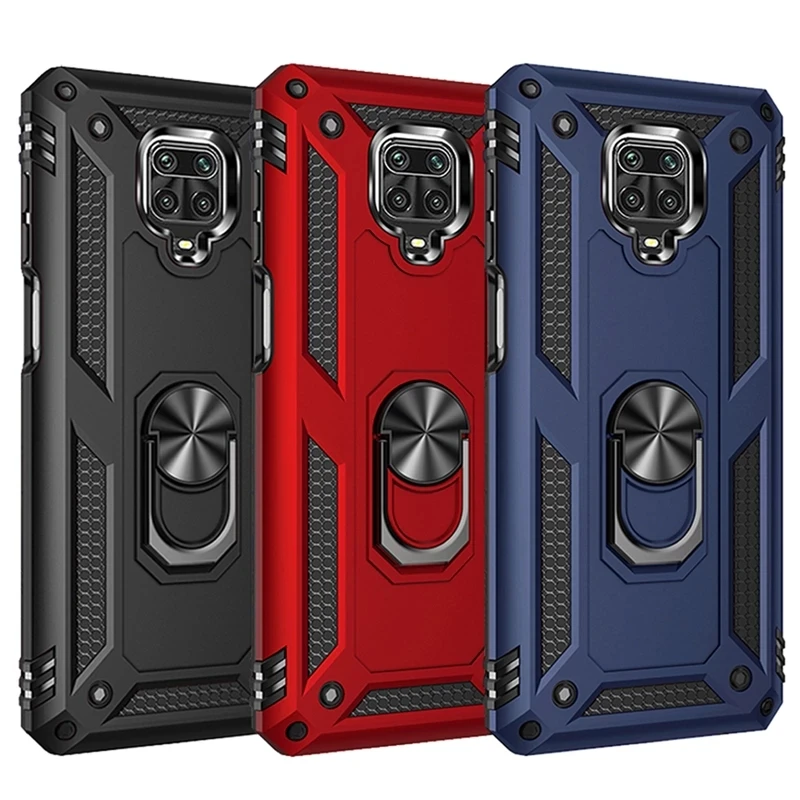 Противоударный бронированный чехол для Xiaomi Redmi Note 10 9 8 7 Pro 10s 8T 9T 9A 9C 8A 7A Mi 11 10T Lite Poco X3