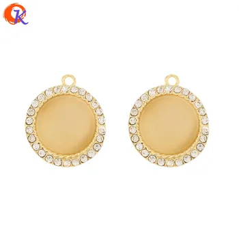 

Cordial Design 50Pcs 20*25MM Jewelry Accessories/Earring Findings/Charms/Cat Eye Effect/Hand Made/DIY Making/Earrings Connectors