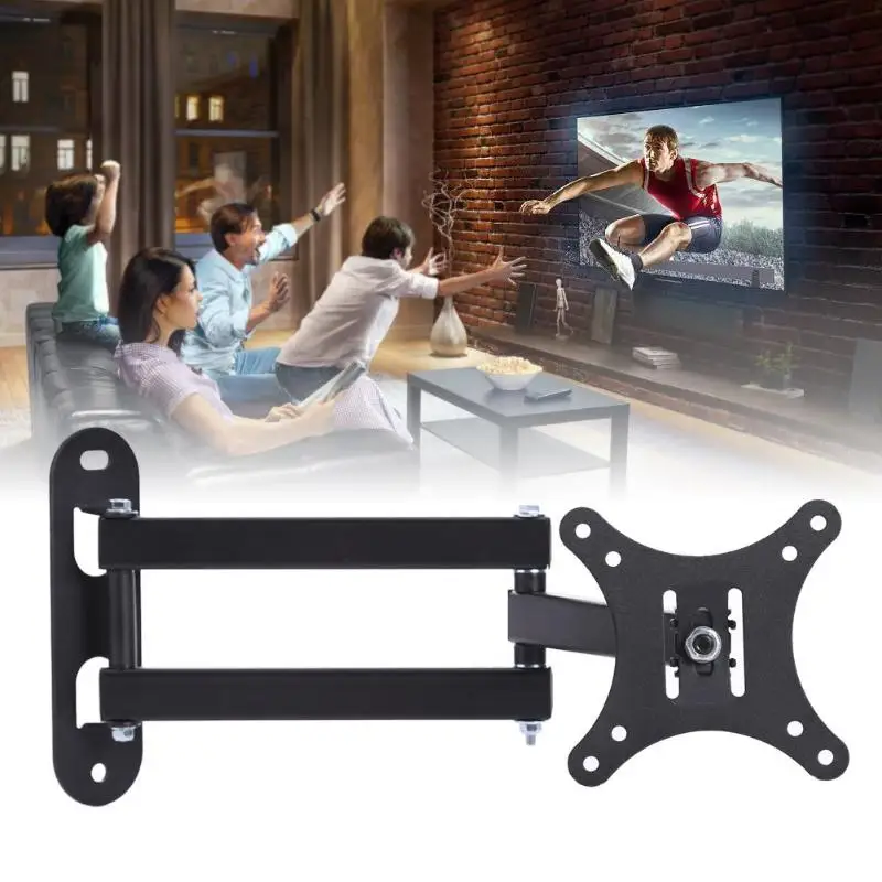 

Retractable Display Bracket Rack New LCD TV Stand Frame Rack Telescopic LCD Wall Holder Racks Tools Accessories C310 10-37 inch