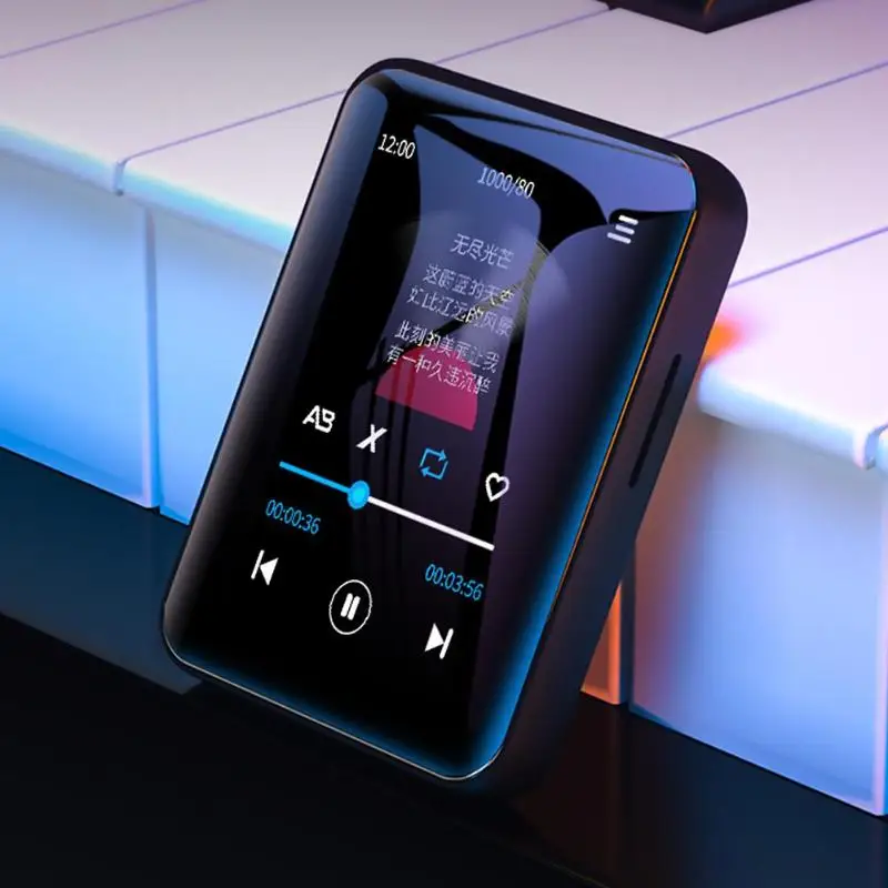 Kopen BENJIE X1 Bluetooth MP3 Speler Touch Screen 8GB 16GB Muziekspeler Met FM Radio Video Speler E book Speler MP3 Met Luidspreker