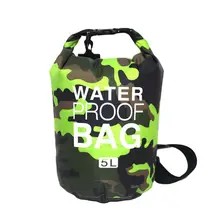 2/5/10/15/20L на открытом воздухе камуфляж Водонепроницаемый сухие сумки Портативный Дайвинг рафтинг сухой мешок ПВХ сумки для плавания для копания речной треккинг