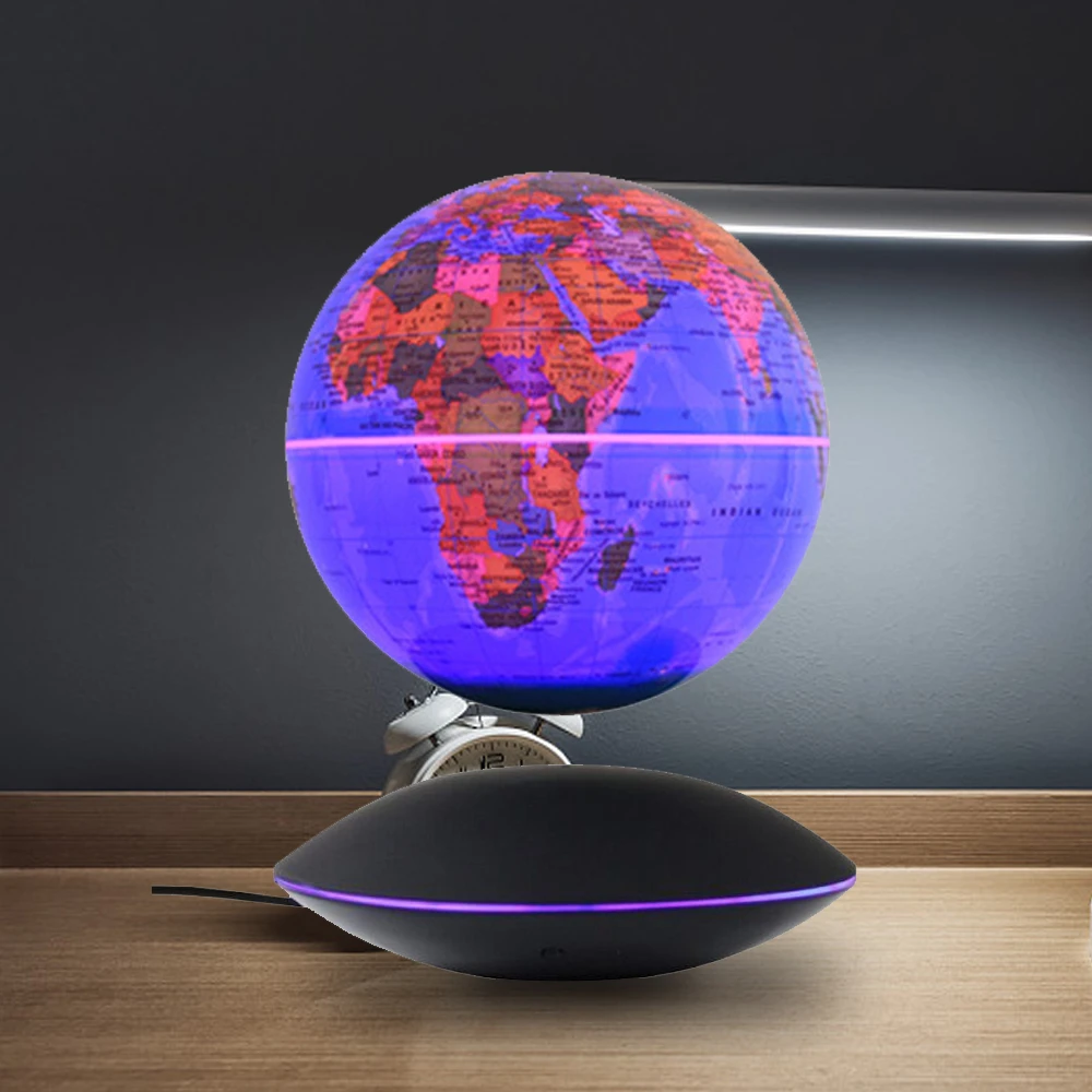 Magnetische Levitatie Globe Kaart Home Office Decor Drijvende 6 Inch Wereld Aarde Ufo Base Creatieve Festivals Gift|Nieuwe verlichting| - AliExpress