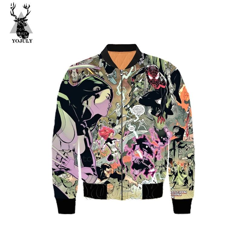 3d принт бен соло Выравнивающая куртка мужская off white модная утолщенная армейская Мужская военная куртка-бомбер в стиле хип-хоп Уличная теплая куртка J05