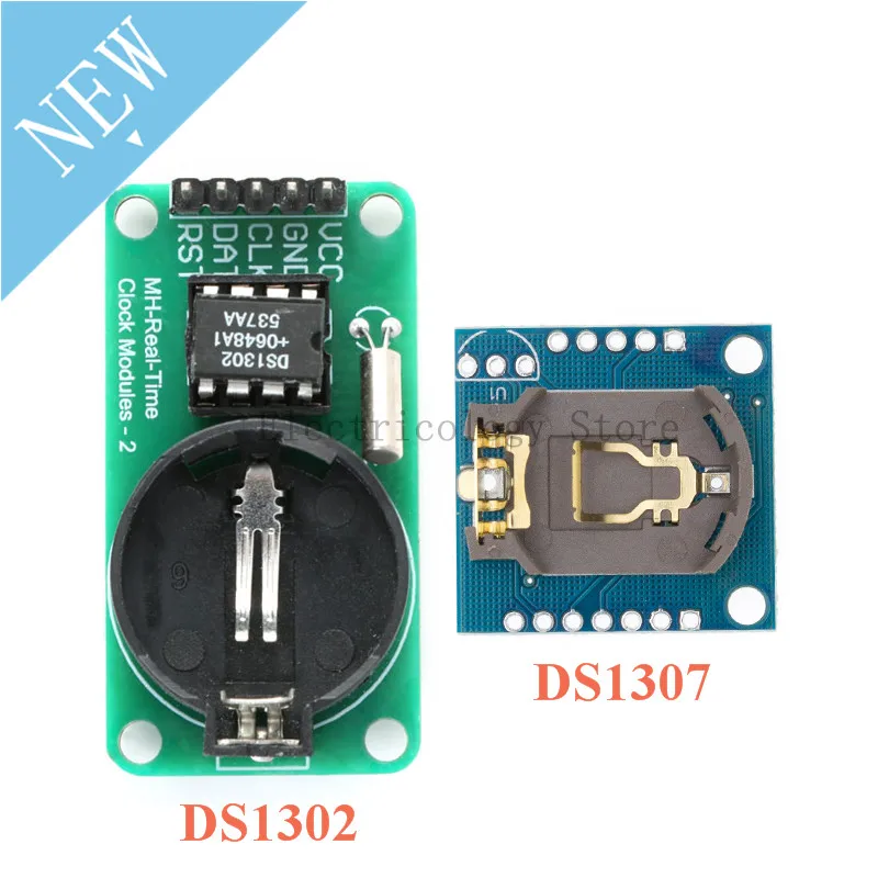 Модуль часов DS1307 DS1302 CR2032 RTC в режиме реального времени IIC I2C 24C32 для Arduino AVR ARM PIC SMD