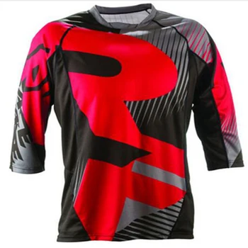 

mtb jersey Moto Jersey DH MX BMX Mountain Bike SE Pro moto Jersey Motocross Racing moto Breathable Mens T-Shirt