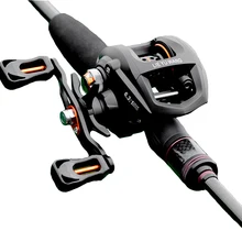 Магнитная Тормозная система, супер светильник, 195 г, катушка для наживки, Рыболовная катушка, LC 11BB 6,3: 1, катушка для наживки, катушка для наживки, комбинированная удочка для рыбалки