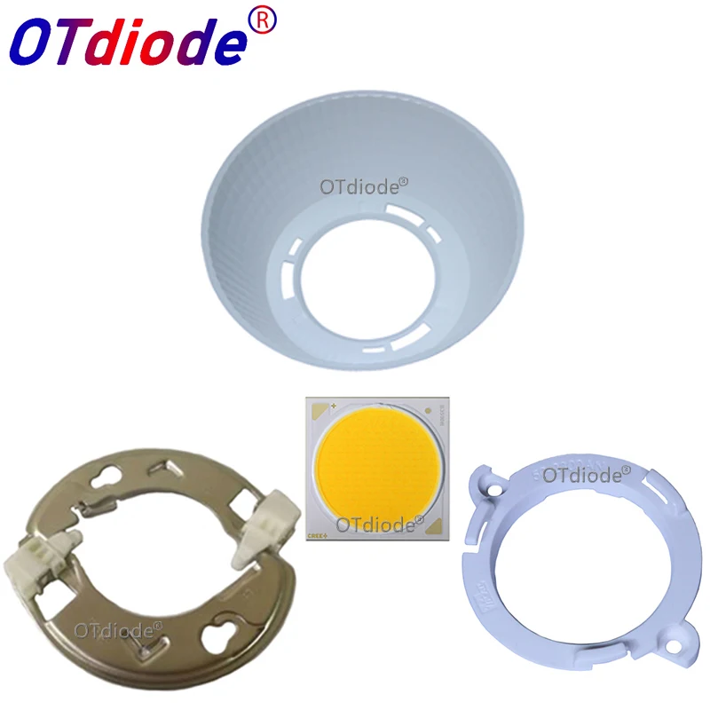 Оригинальный отражатель CREE COB CXB3590 3000K/3500K/5000K/6500K с идеальным держателем адаптер