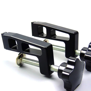 

2pcs T-Track T- Slot With Scale Bar 45mm/75mm Table Saw Woodworking Workbench Tool Aluminum Alloy Track Jig Fixture T-Slot