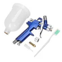 300 мл H-2000 Аэрограф низкого давления HVLP покраска пневматический распылитель высокого распыления пистолет гравитационная подача