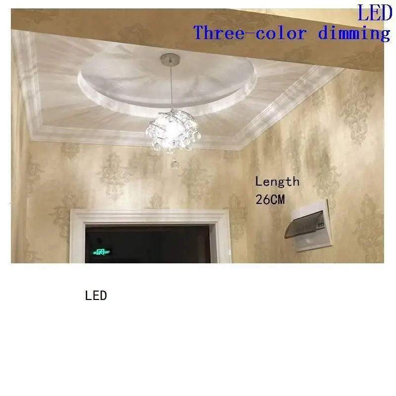 Sospensione дома деко Touw Verlichting Hanglamp кристальная висящая лампа светильник Suspendu Лофт Lampen современный подвесной