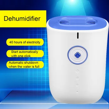 

500Ml Electric Air Dehumidifier 25W Mini Household Mute Wardrobe Dehumidifier Portable Air Purify Device Air Dryer Moisture Trap