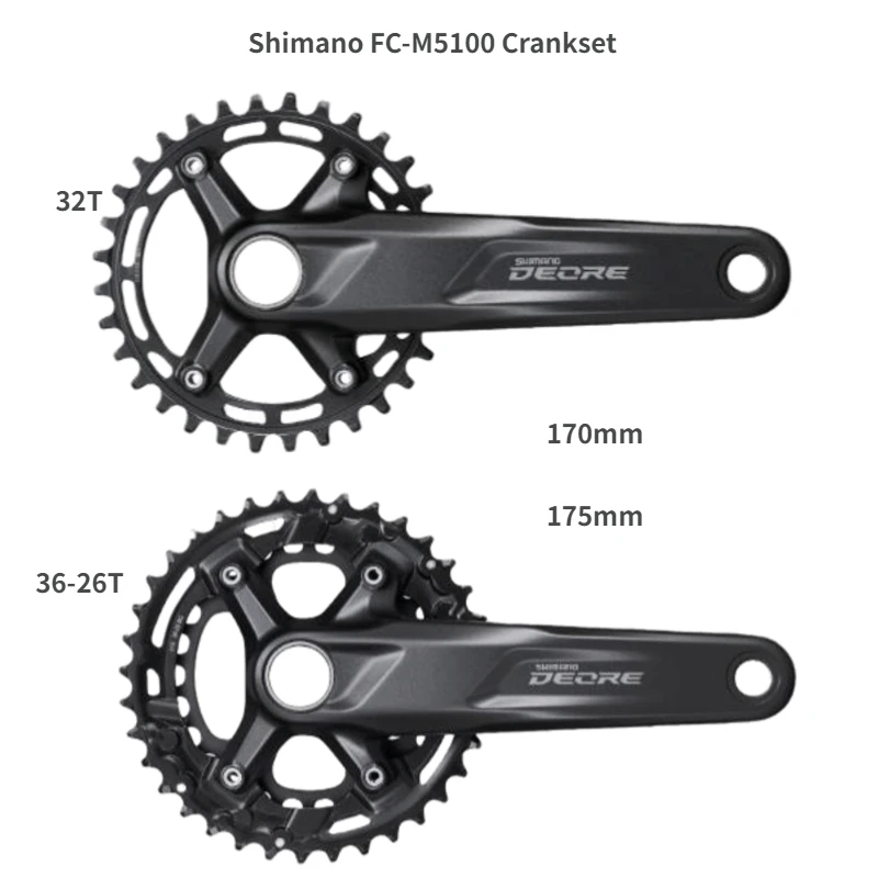 SHIMANO DEORE M5100 コンポセット