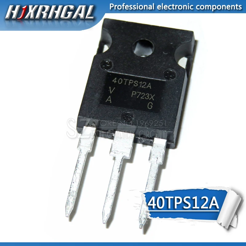 1 шт. 40TPS12A TO-247 40TPS12 TO247 40TPS12APBF 55A/1200V новый оригинальный HJXRHGAL | Электронные