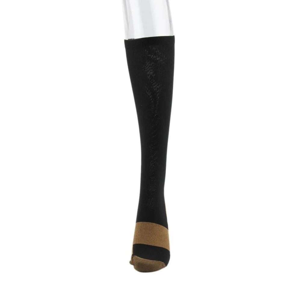 New Miracle Copper Anti-Fatigue Compression Socks Soothe Tired Achy Unisex Women Men Anti Fatigue Magic Drop Shipping
