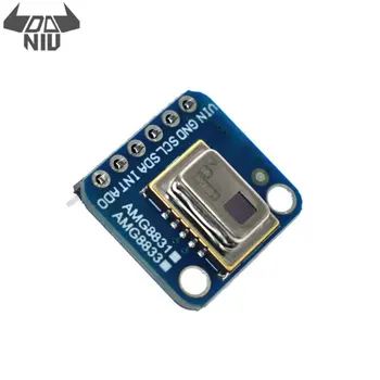 

DANIU GY-AMG8833 AMG8831 IR 8x8 Infrared Thermal Imager Sensor Array Temperature Measurement Sensor Module Accessories