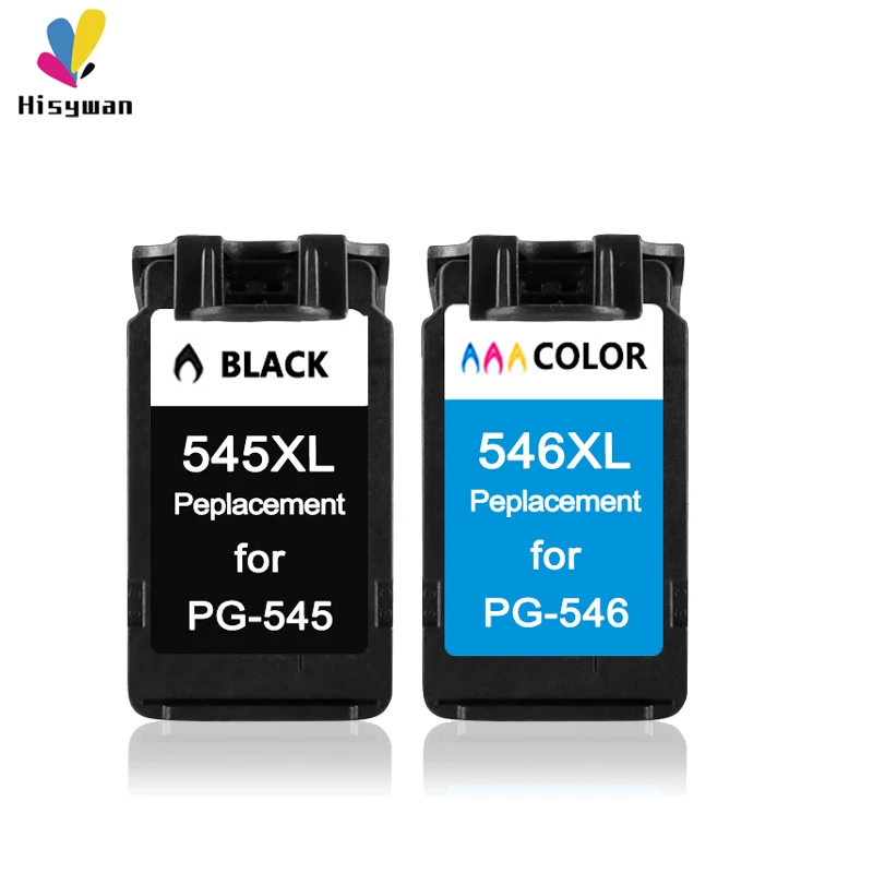 Hisywan PG545 CL546 чернильный картридж для Canon PG 545 Pixma IP2850 MX495 MG2450 MG2550 MG2950 NS28 принтер