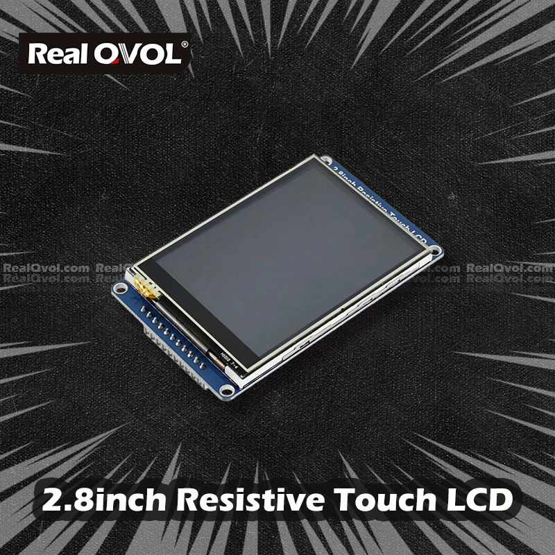 RealQvol Waveshare 2 8 дюймов 320*240 пикселей IPS LCD резистивный сенсорный SPI интерфейс Linux